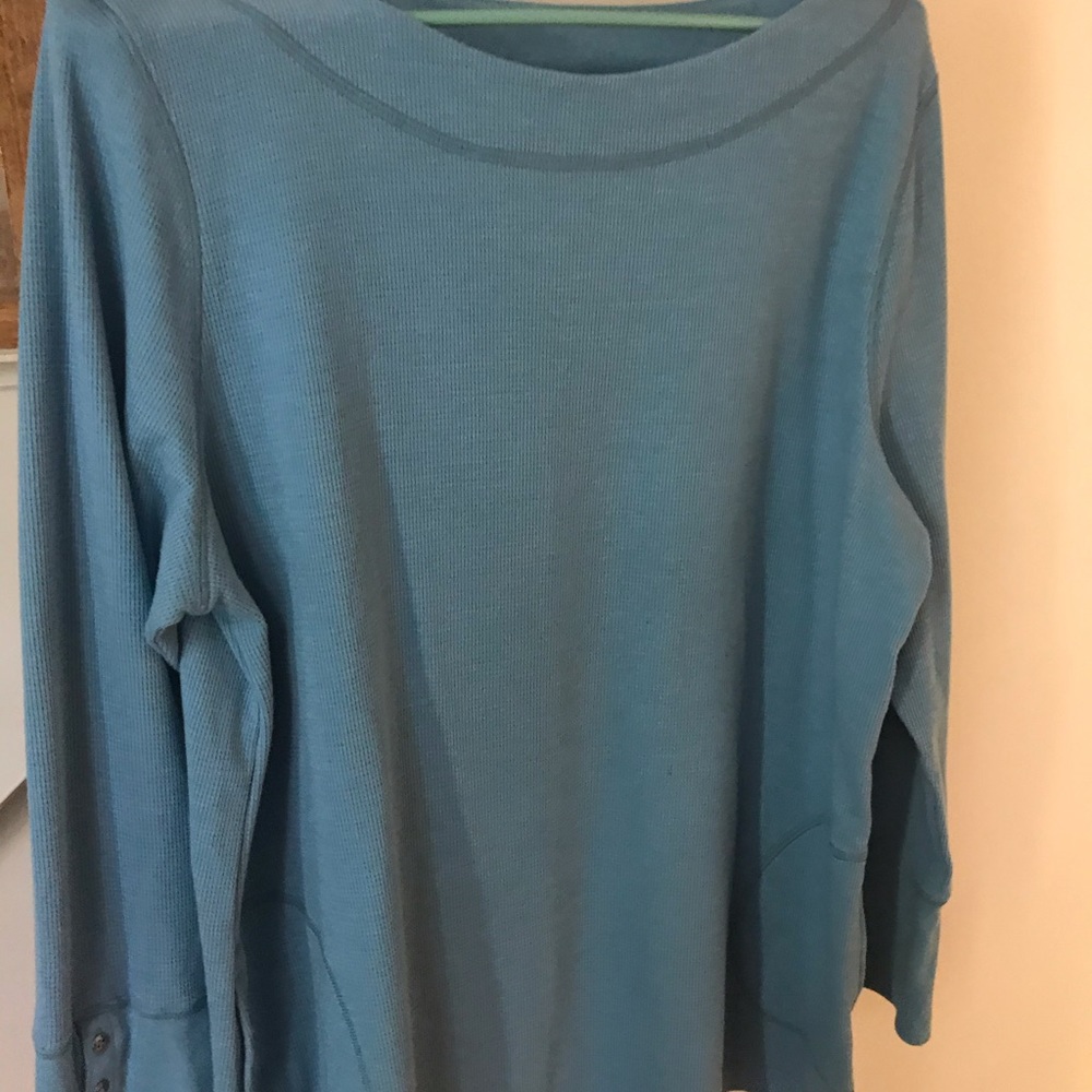 J Jill Teal Tunic
